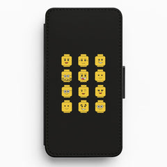 Characters - Bricks Flip / Wallet Phone Case