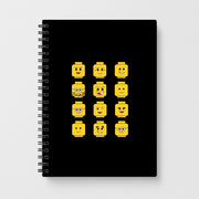 Characters - Bricks Notebook 1