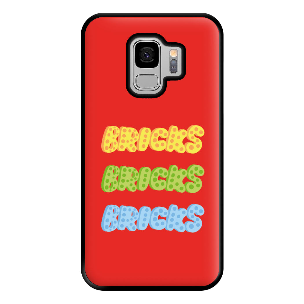 Bricks - Logo Phone Case for Galaxy S9 Plus