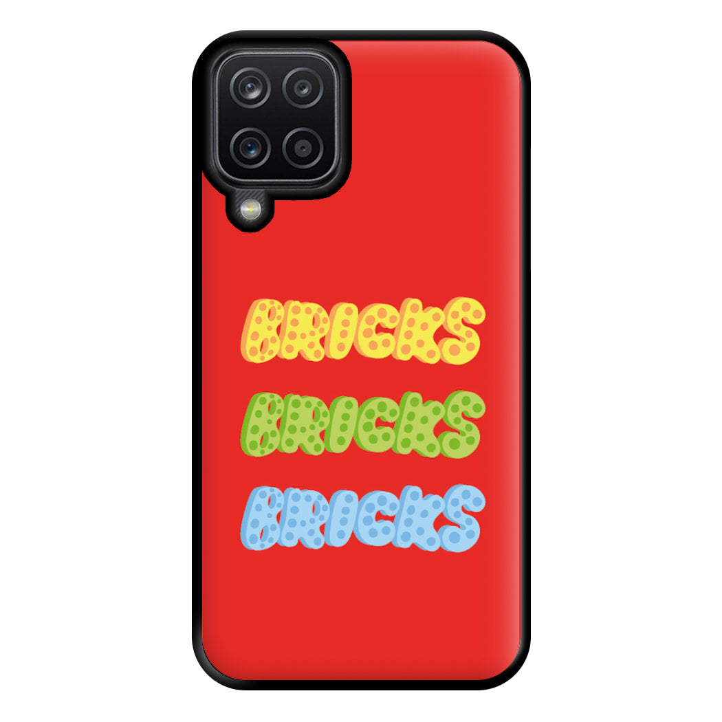 Bricks - Logo Phone Case for Galaxy A12