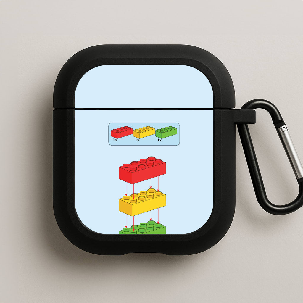Bricks Instruction Set AirPods Case