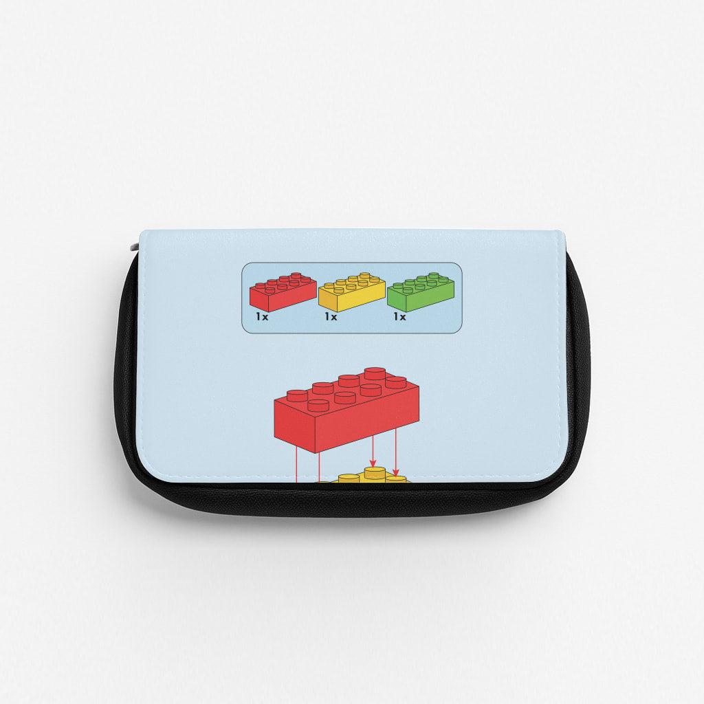 Bricks Instruction Set Pencil Case