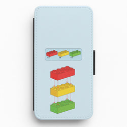 Bricks Instruction Set Flip / Wallet Phone Case