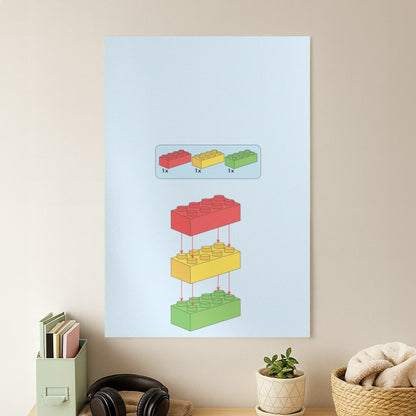 Bricks Instruction Set Poster
