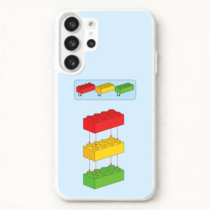 Bricks Instruction Set Phone Case for Galaxy S26 Ultra