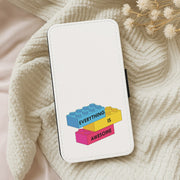 Everything Is Awesome Bricks Flip / Wallet Phone Case 5
