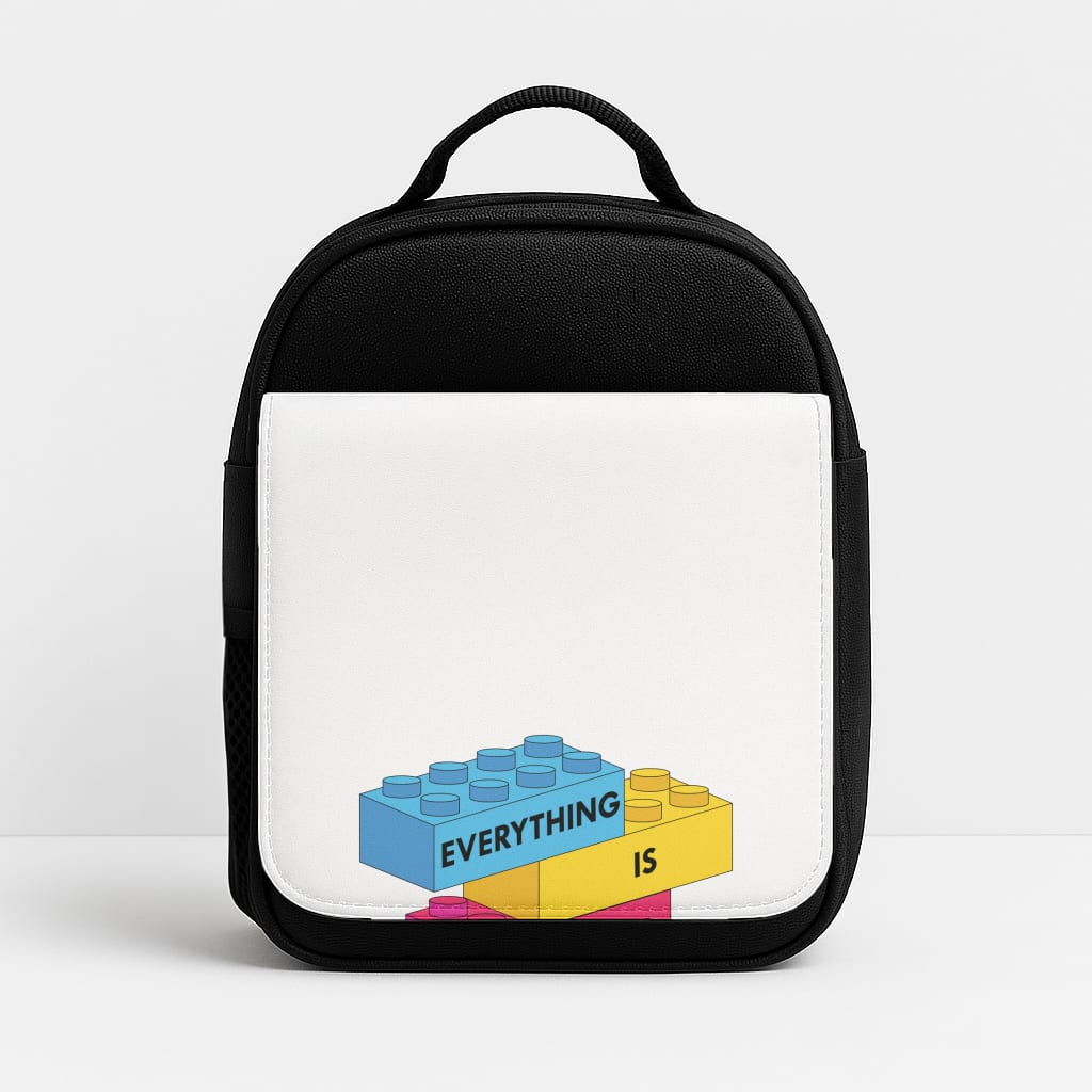 Everything Is Awesome Bricks Insulated Lunchbox