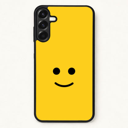 Brick Face Smile Phone Case for Galaxy A17