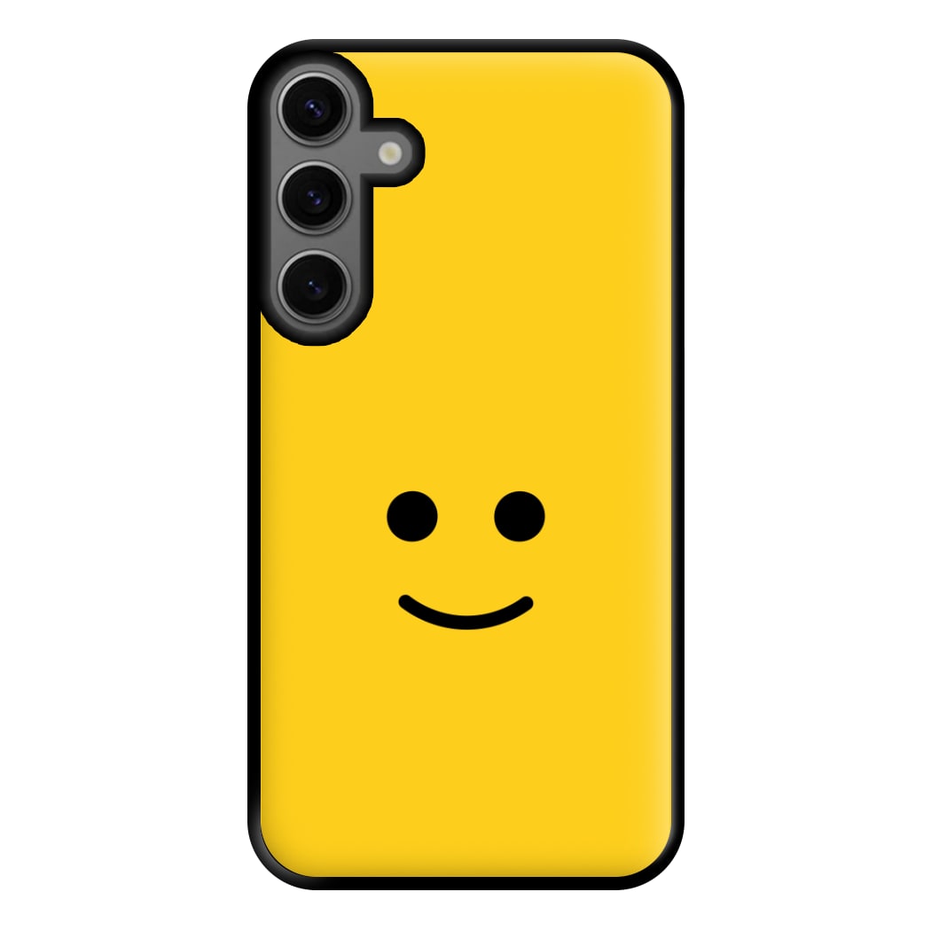 Brick Face Smile Phone Case for Galaxy S23FE