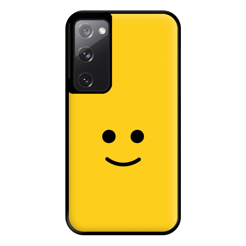 Brick Face Smile Phone Case for Galaxy S20FE