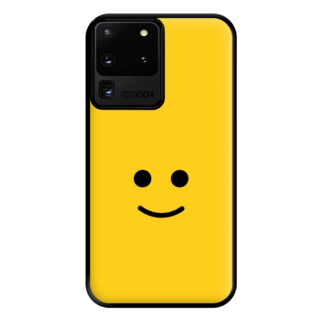 Brick Face Smile Phone Case for Galaxy S20 Ultra
