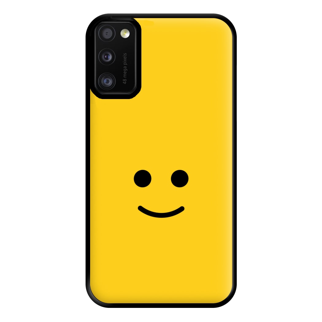 Brick Face Smile Phone Case for Galaxy A41