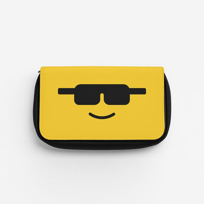 Brick Face Sunglasses Pencil Case