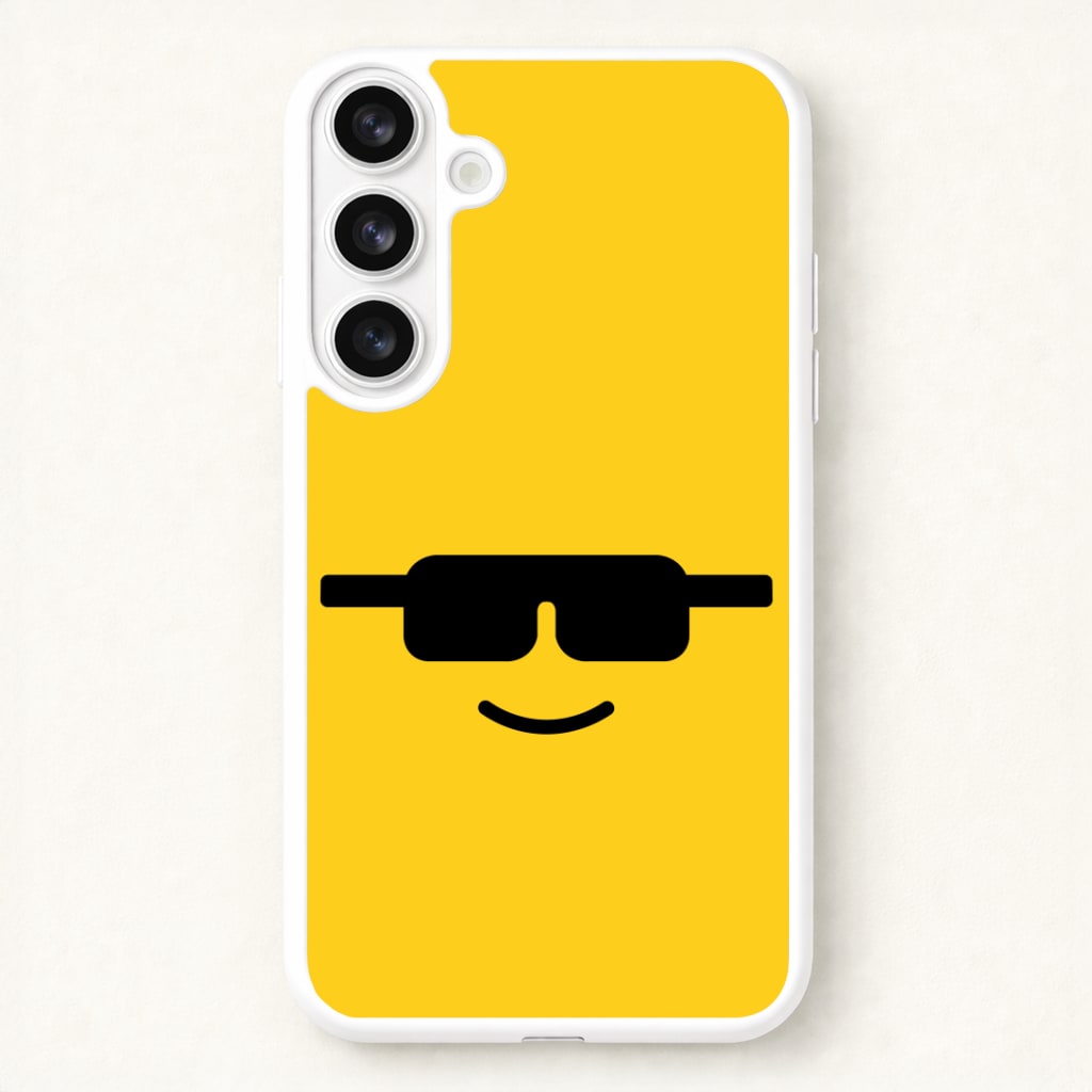 Brick Face Sunglasses Phone Case for Galaxy S26 Plus