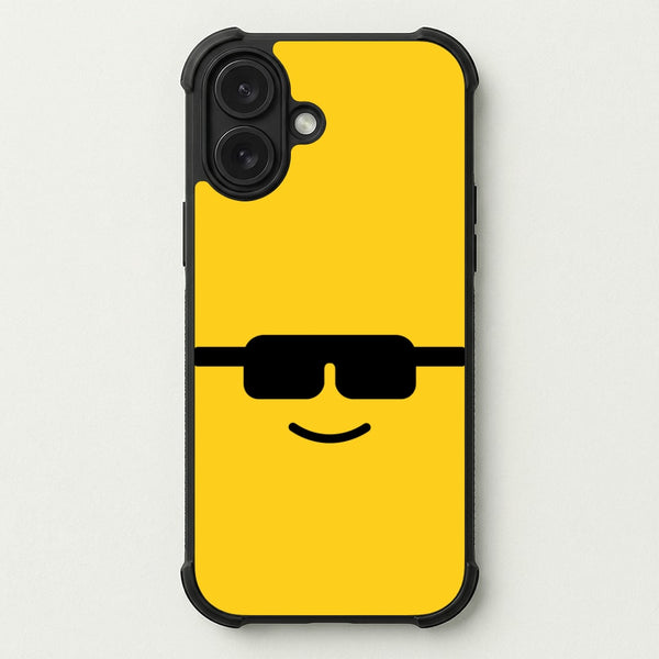 Brick Face Sunglasses Phone Case — Bumper case