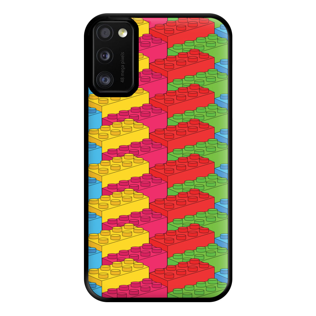 Bricks Isometric Pattern Phone Case for Galaxy A41
