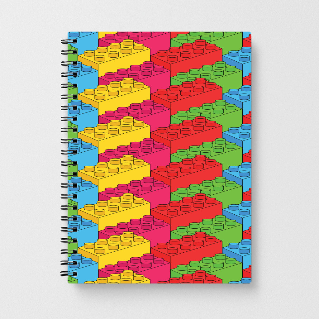 Bricks Isometric Pattern Notebook