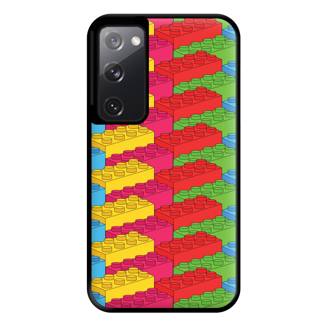 Bricks Isometric Pattern Phone Case for Galaxy S20FE