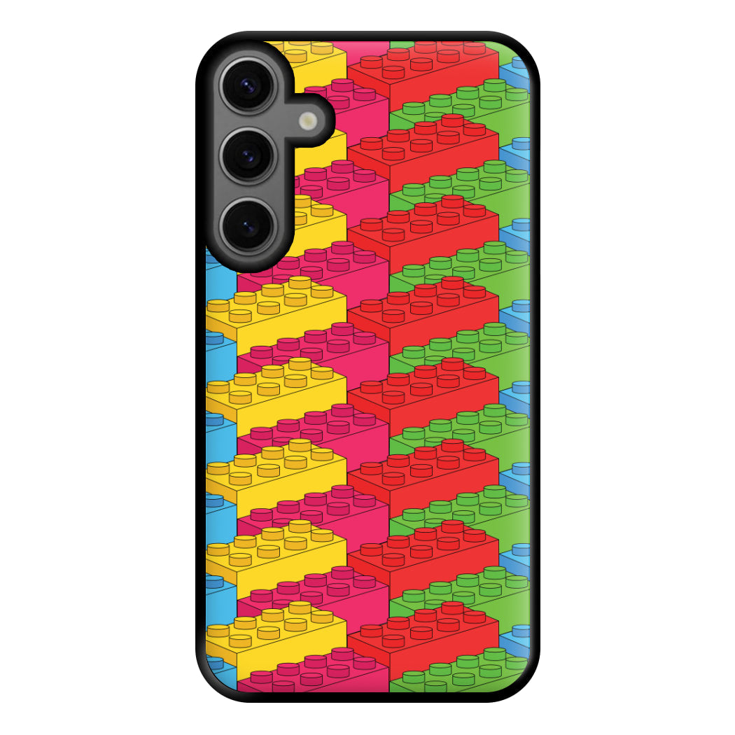 Bricks Isometric Pattern Phone Case for Galaxy S23FE