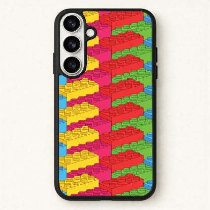 Bricks Isometric Pattern Phone Case for Galaxy S26