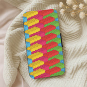 Bricks Isometric Pattern Flip / Wallet Phone Case 5