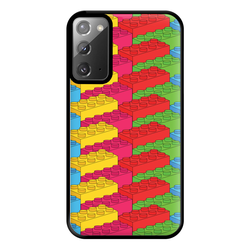 Bricks Isometric Pattern Phone Case for Galaxy Note 20 Ultra