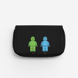 Bricks Figures Rainbow Pencil Case
