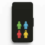 Bricks Wallet Phone Cases