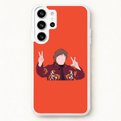 Peace Out Phone Case for Galaxy S26 Ultra