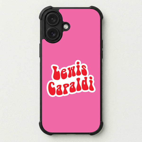 Red Name Phone Case — Bumper case