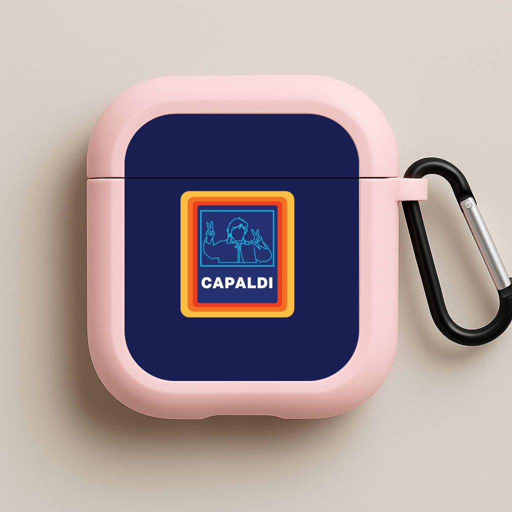 Capaldi  Pink AirPods Case