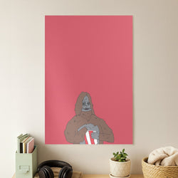 Sassy The Sasquatch Poster