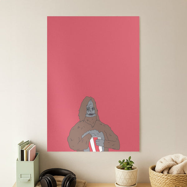 Sassy The Sasquatch Poster