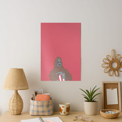 Sassy The Sasquatch Art Print