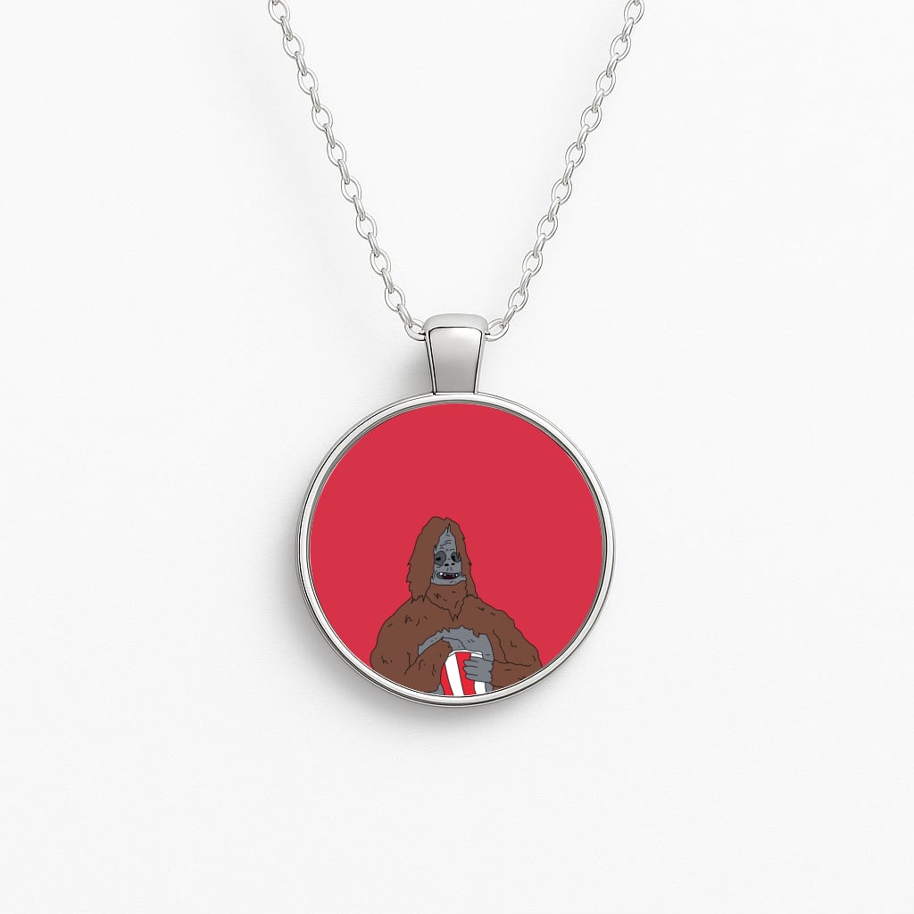 Sassy The Sasquatch Necklace