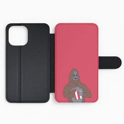 Sassy The Sasquatch Flip Phone Case