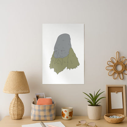 Donny Face Art Print