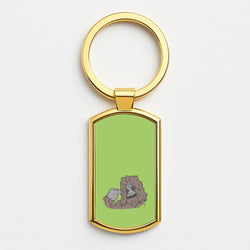 Johnno - Big Lez Gold Keyring