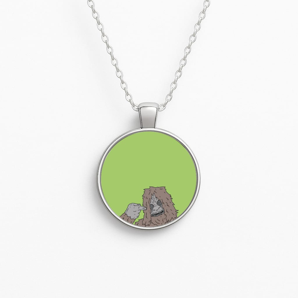 Johnno - Big Lez Circle Necklace