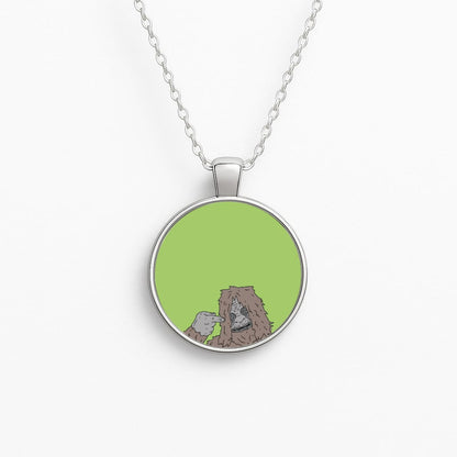 Johnno - Big Lez Circle Necklace