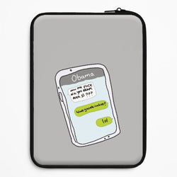 Messaging Obama Universal Laptop Sleeve