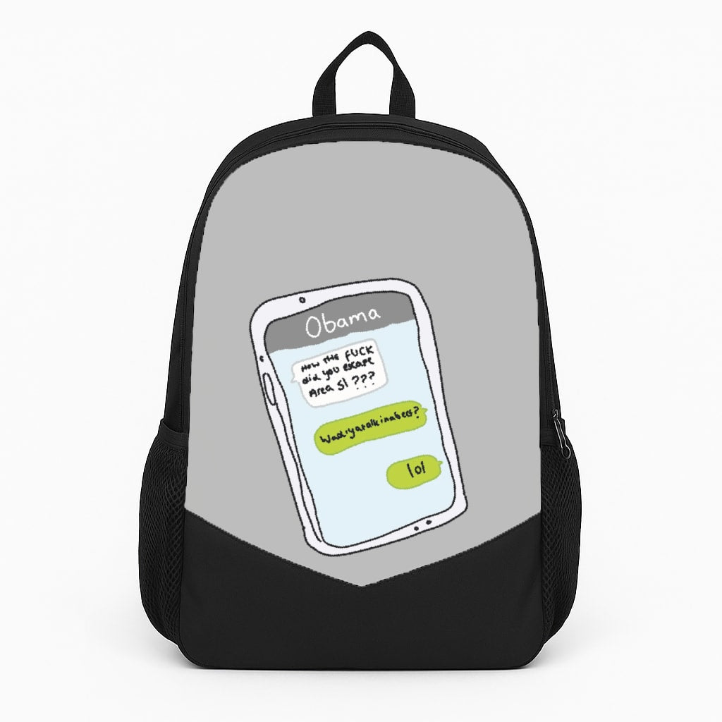 Messaging Obama Backpack