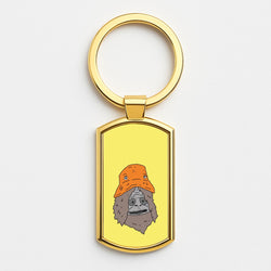 Sassy Gold Keyring