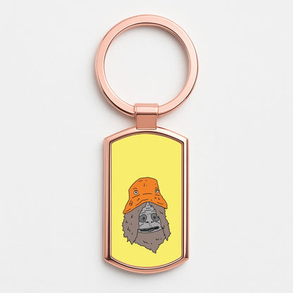 Sassy Rose Gold Keyring