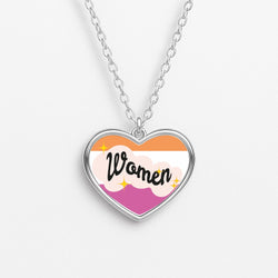 Women - Pride Heart Necklace