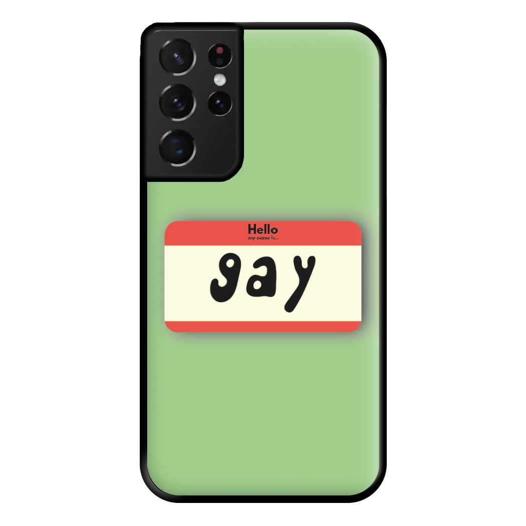 Gay - Pride Phone Case for Galaxy S21 Ultra