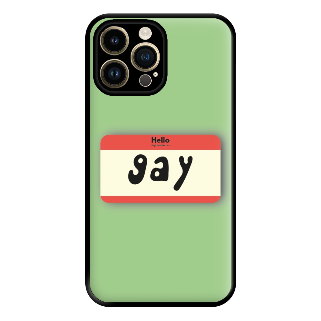 Gay - Pride Phone Case for iPhone 14 Pro Max