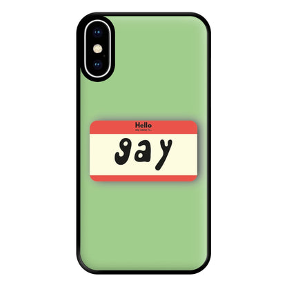 Gay - Pride Phone Case for iPhone XS Max