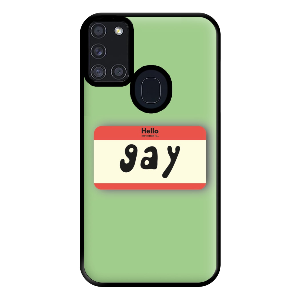 Gay - Pride Phone Case for Galaxy A21s