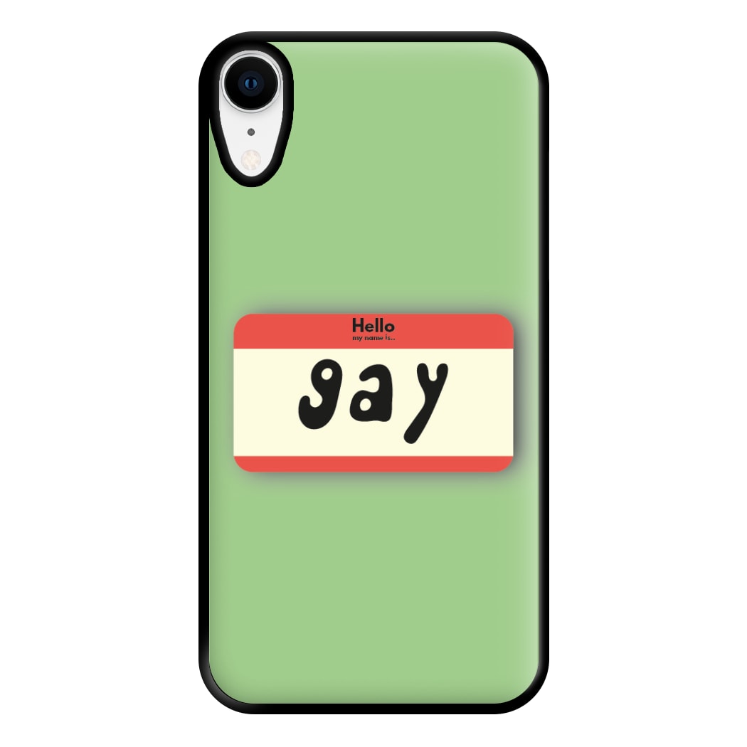 Gay - Pride Phone Case for iPhone XR